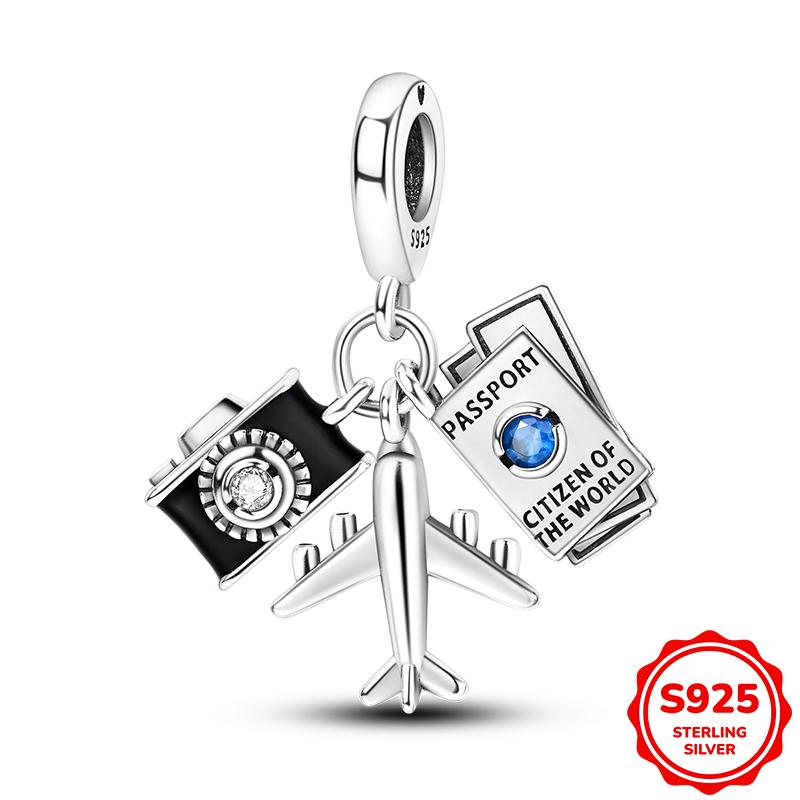 Copper Original Animal Shape Pendant Charm Beads Fits Bracelets Necklace For Women Luxury Diy Jewelry Making Gift