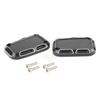 Motorcycle Brake Master Cylinder Cover For Harley Touring V-Rod Night Rod Road King Ultra Street Electra Street 2017 Front Rear