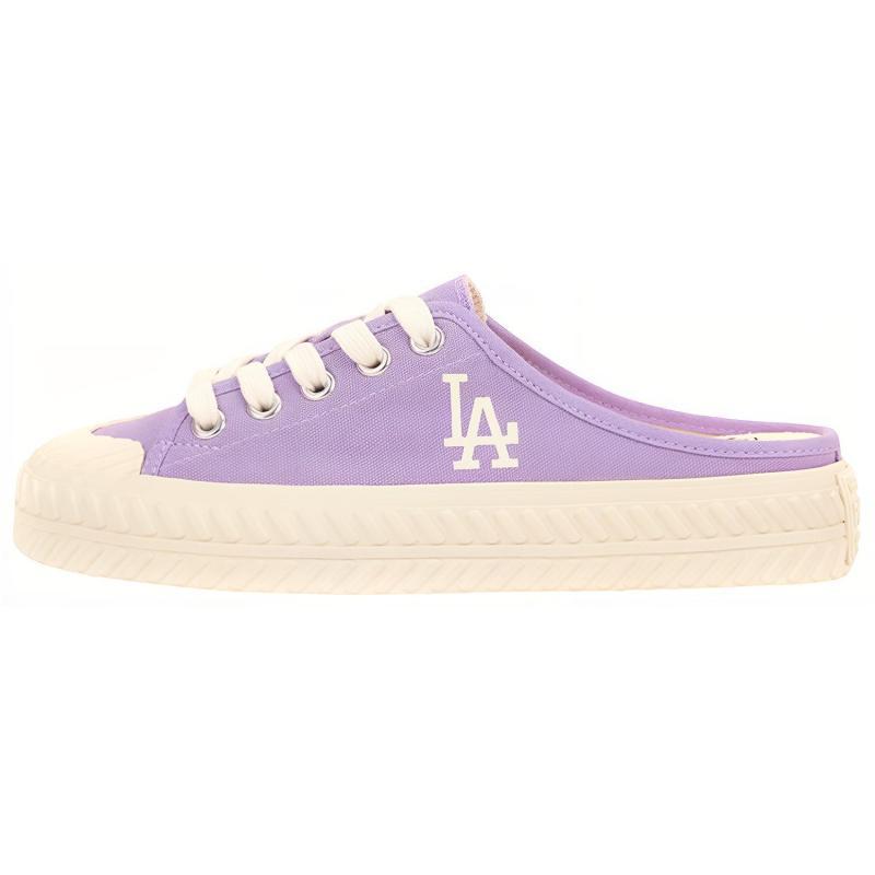 MLB Playball Мюли Нескользящие, Износостойкие, Легкие Низкие Кеды Женские Фиолетовые Кроссовки 32SHS1011-07V 36.5
