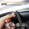 1 Roll Car Door Sealing Strip Noise Reduction Windproof Water-Resistant Self Adhesive Strong Stickiness Easy To Install Auto Door Rubber Seal Strip