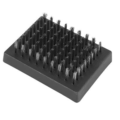 Grill Brush Replacement Heads Heat-Resistant Wire Bristle Grill Wireless Cleaning Brush Heads Portable Bbq Cleaner