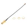 Premium PCI UFL To SMA Connector Flexible Cable IPX To SMA Extension