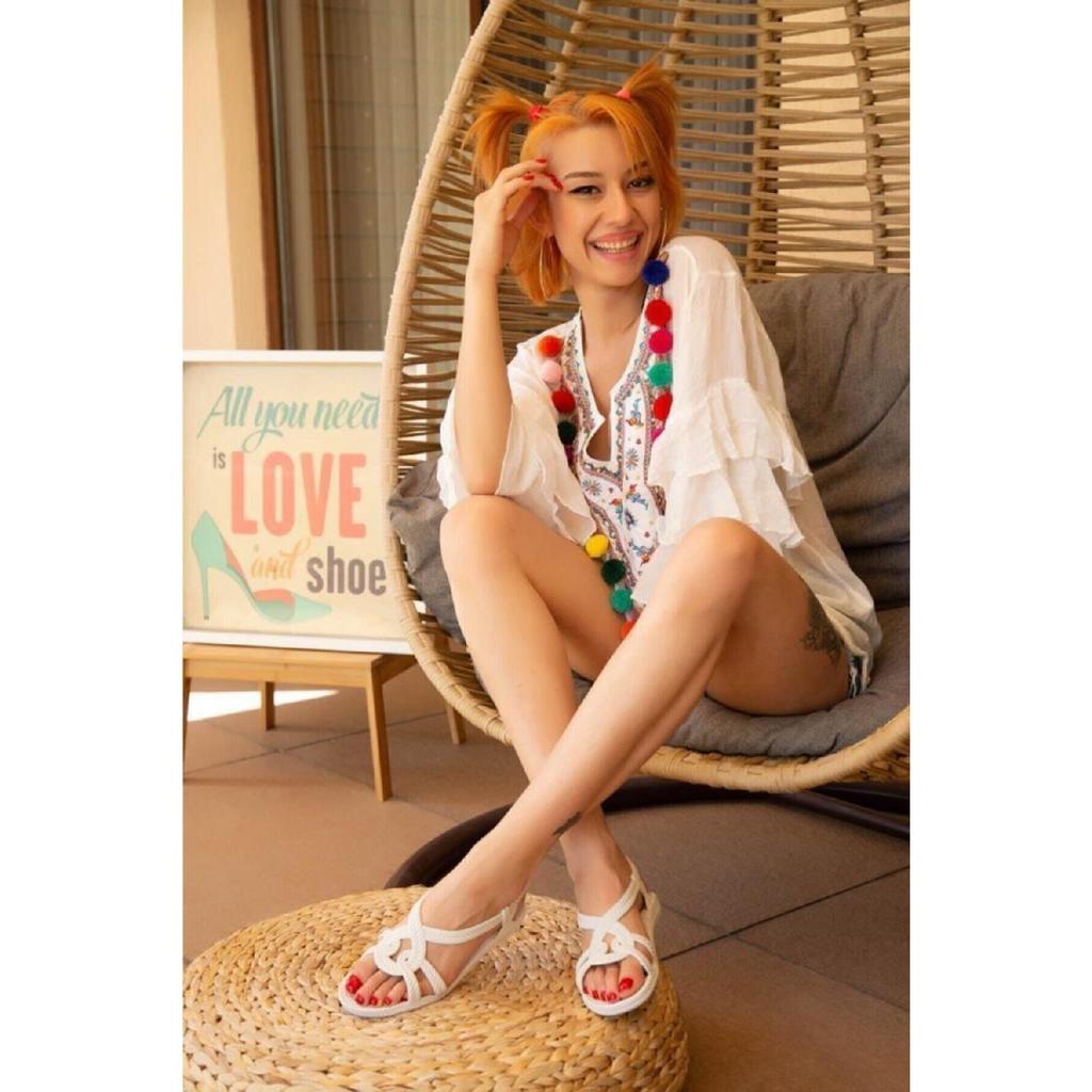 Sandale moi cu talpă anti-alunecare cu model