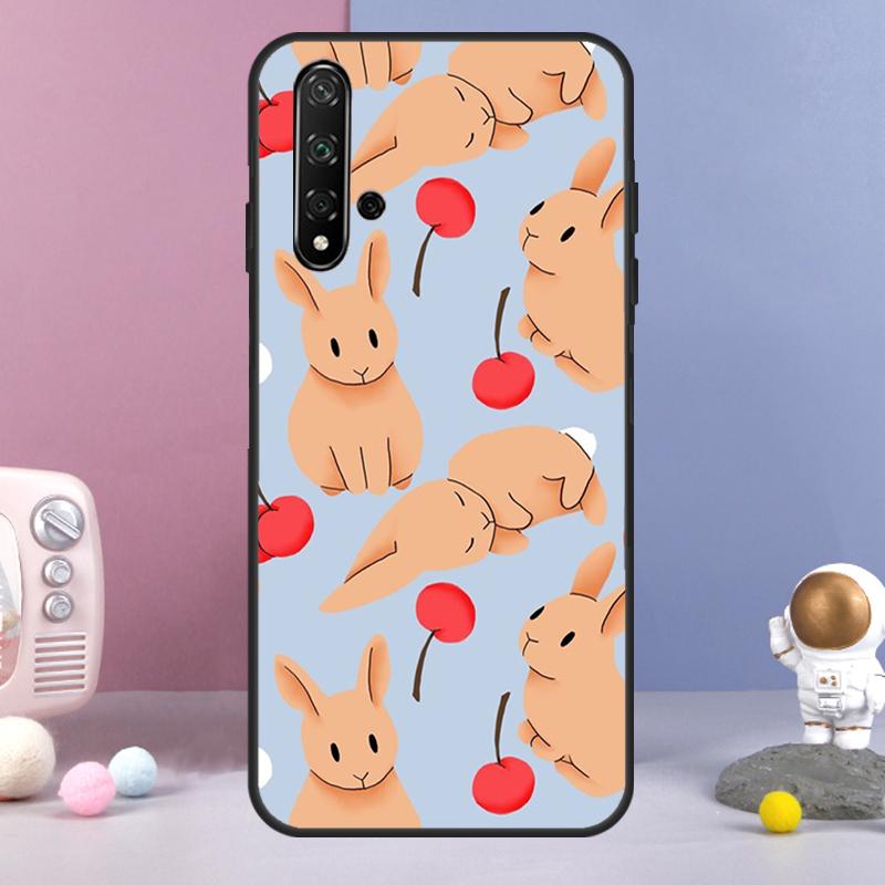 Bunny Rabbits For Huawei Nova 5T 9 10 SE 7i 8i 11i 12i Y73 Y90 Y70 Y72 Y61 Y91 Y60 P20 P30 P40 Lite Case