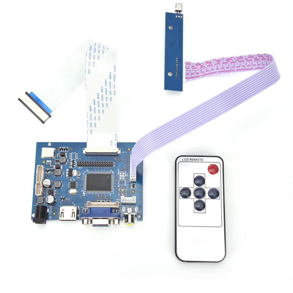 HDMI VGA 2AV Umkehr Treiberplatine für 7 Zoll AT070TN92 800x480 LCD-Display
