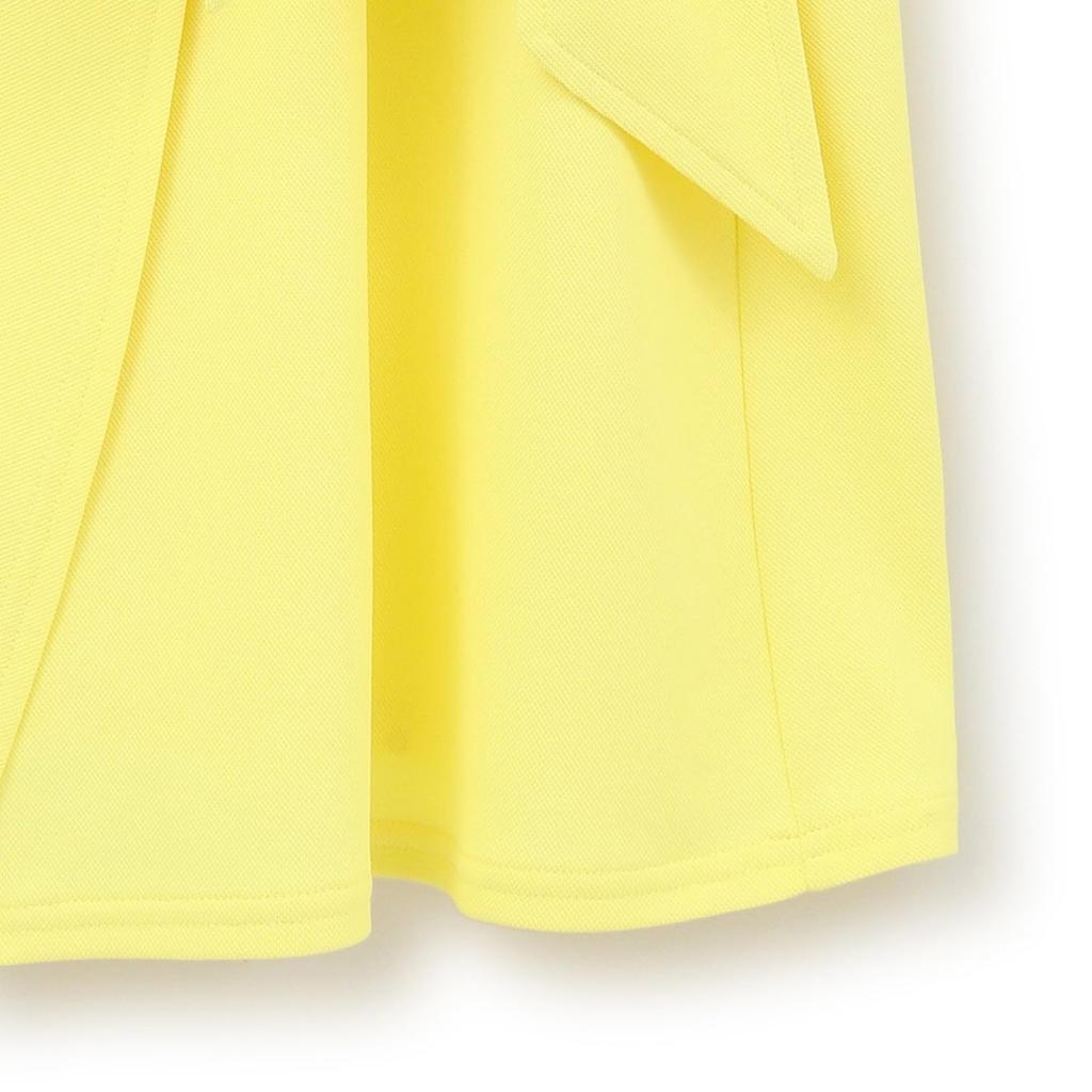 Callaway Short Sleeve Mock Neck Shirt UV Golf Underwear C24134212 Women's (Design, Moisture-Wicking, Quick-Drying, Protection) / / 1060_Yellow