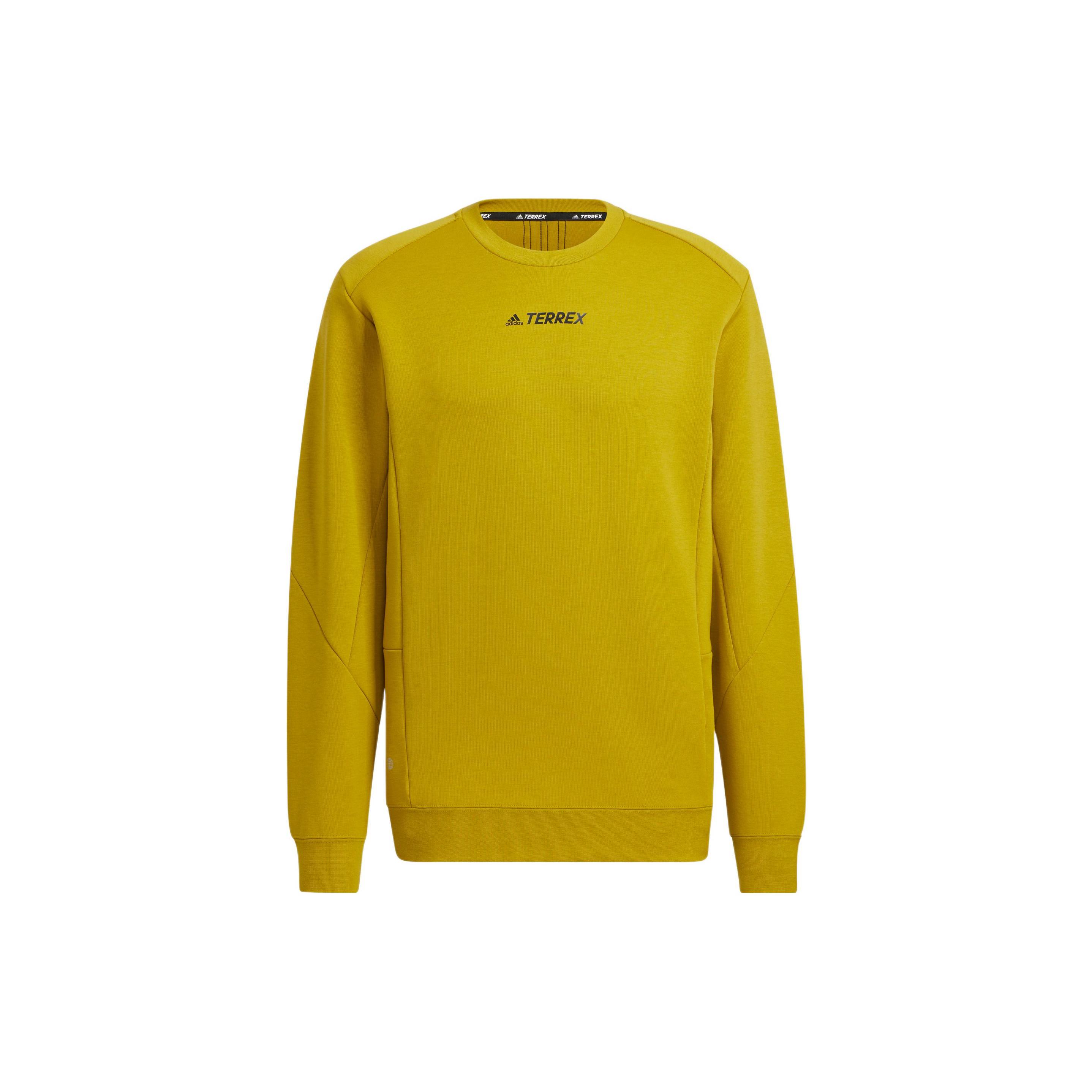 Свитшот Adidas Унисекс Желтый HN2034 XS