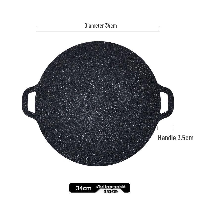Maifan Stone Non-stick Smokeless BBQ Grill Pan