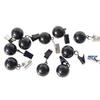 652F Outdoor Curtain Weights Heavy Duty Drapery Weights with Metal Clip for Shower Curtains Tablecloths,and Garden Flags