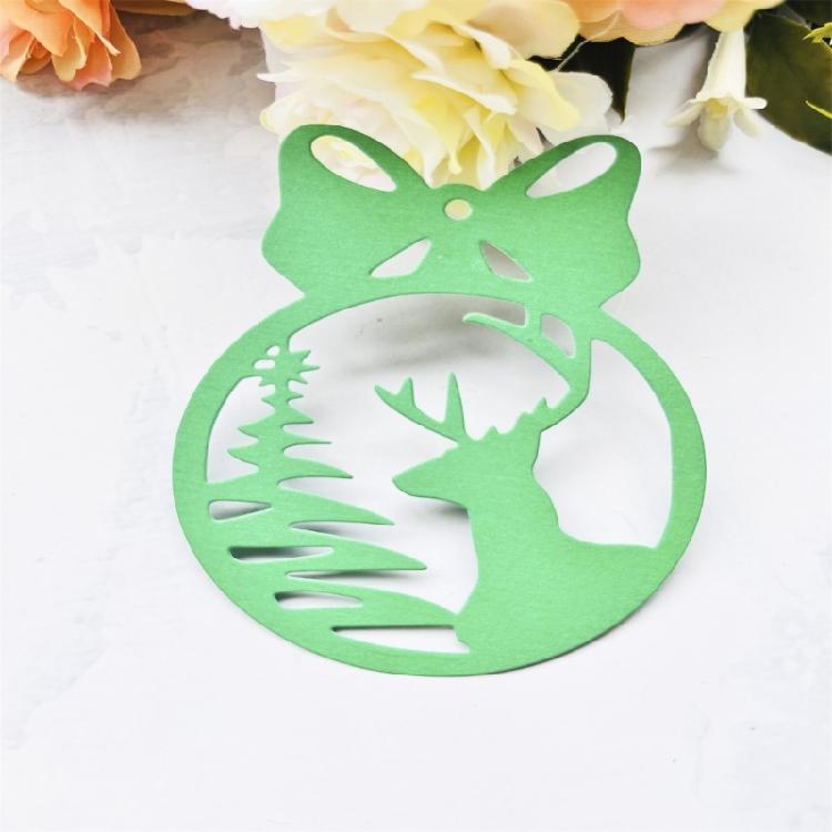 Metal Die Cuts Deer Tree Embossing Template Stencil Scrapbooking for Card Mold
