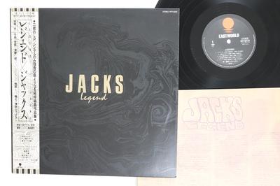 LP Record JACKS  Legend WTP80181 EASTWORLD 1985 Japan Obi Japanese PopRock Used