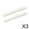 3x 2x Bins Pull Out Rail, DIY Drawer Organizers Slides, Storage Basket Slide Track