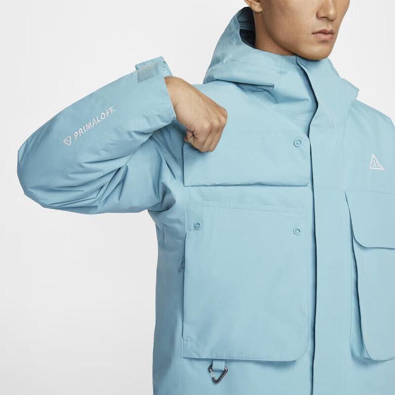 Nike Storm FIT PrimaLoft 'Skull Peak' Jackets & Coats Men's Denim Blue/Green/Navy Blue/White Mountain FV8682-464