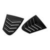 1 P  Rear Window Louver Left Right Scratch Resistant Side Window   Vent Louvers Scoop Cover Blinds for 5 Series F10 2011 to 2017