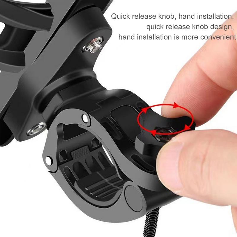 Bicycles Water Bottle Holder Cycling Bottle Rack Quick Release Round Tube Fixation Bottle Cage For Motorcycle Bikes