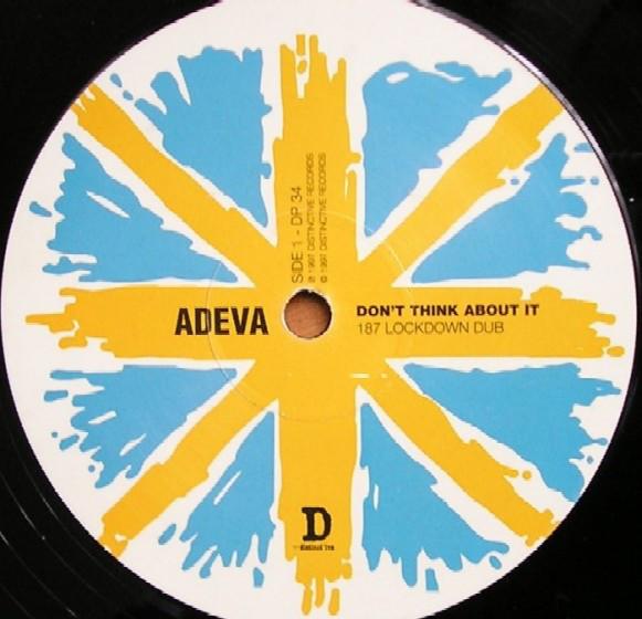 

12inch Record ADEVA / DJ SUPREME - Tha Wildstyle / Don t Think About I DP34 Distinct ive Re 1997 UK Dance & Electronica Used