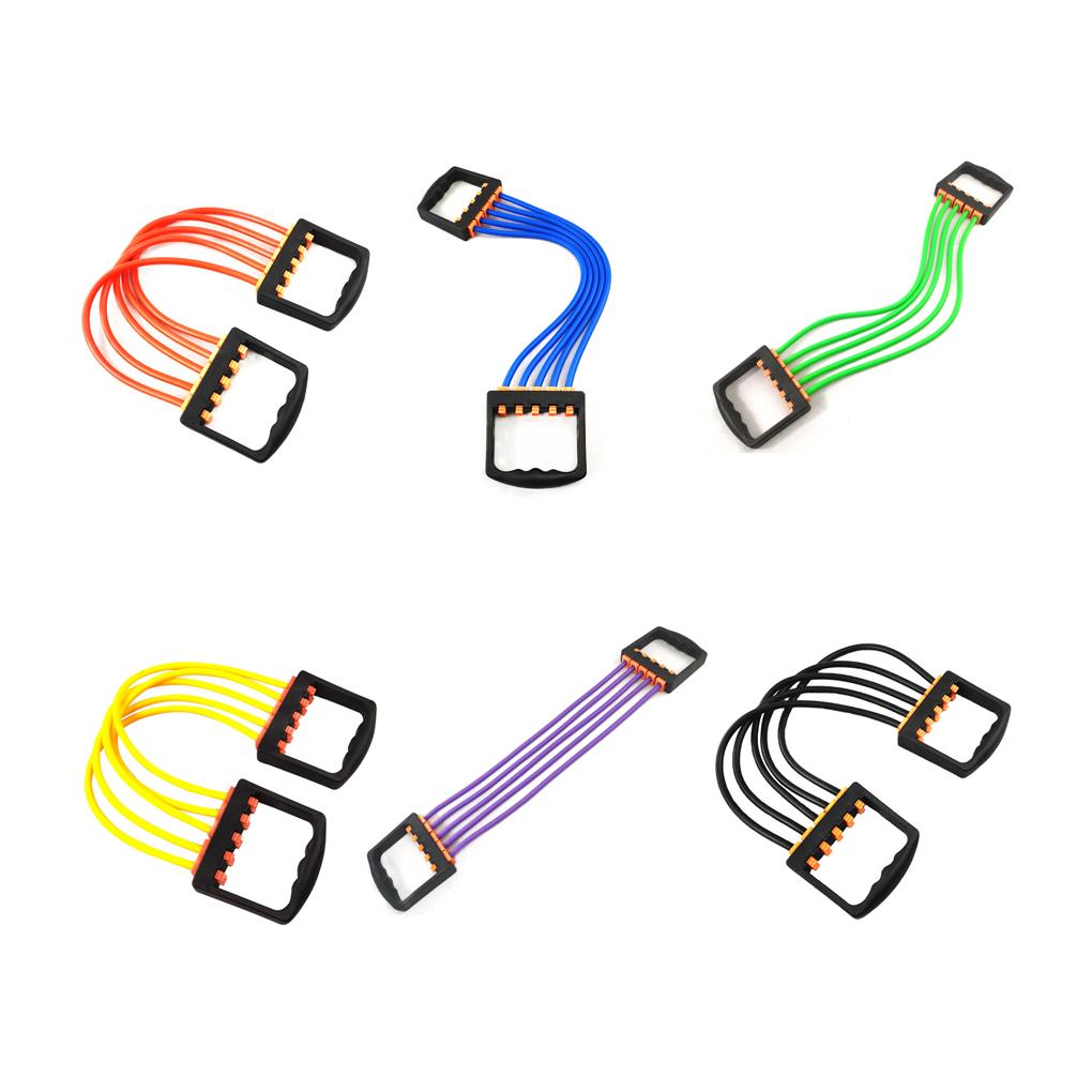 Posilovač hrudníku Pružný expandér Svalový tahák Vícebarevné provedení Kompaktní velikost Dlouhotrvající pružnost Pomocné otvory