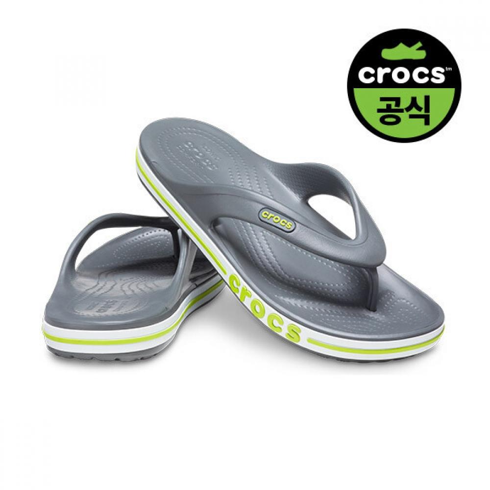 

Crocs Bayaband Flip Sgl SLATE GREYLIME PUNCH(Z0GX)/M11(290)