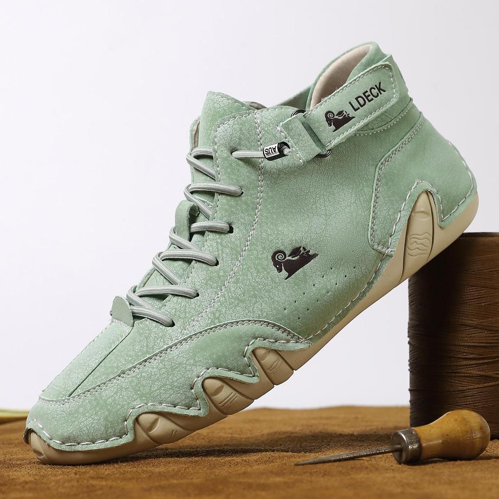 Lässige Sneakers für Herren Martin-Stiefel Herbst und Winter High Top Octopus Herrenschuhe, lässige kurze Herrenstiefel