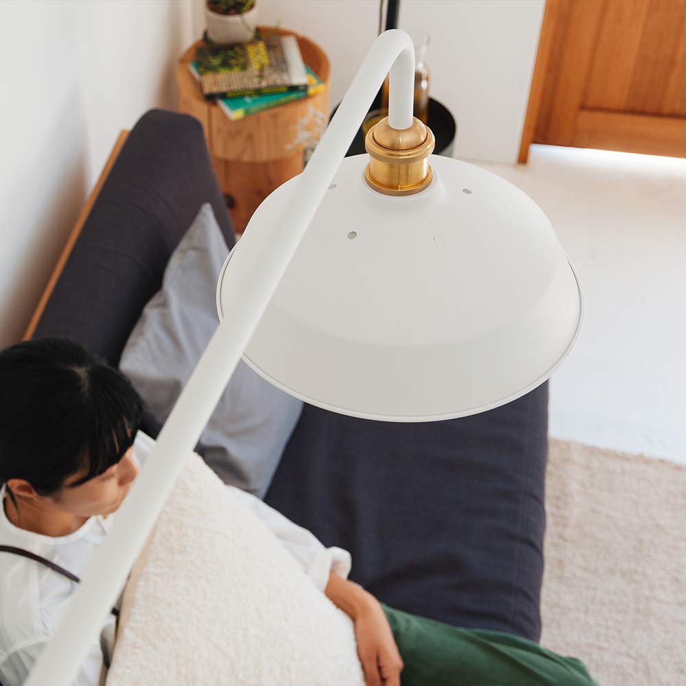 DRAW A LINE Lampshade, White, Size: 27cm W x 27cm D x 11cm H, DRAW A LINE (D-BS-WH)