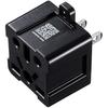 Sanwa Supply TR-AD6BK Compatible Multi-Type Power Adapter (BF/B3/C/CB/SE/O/O2) for Japan