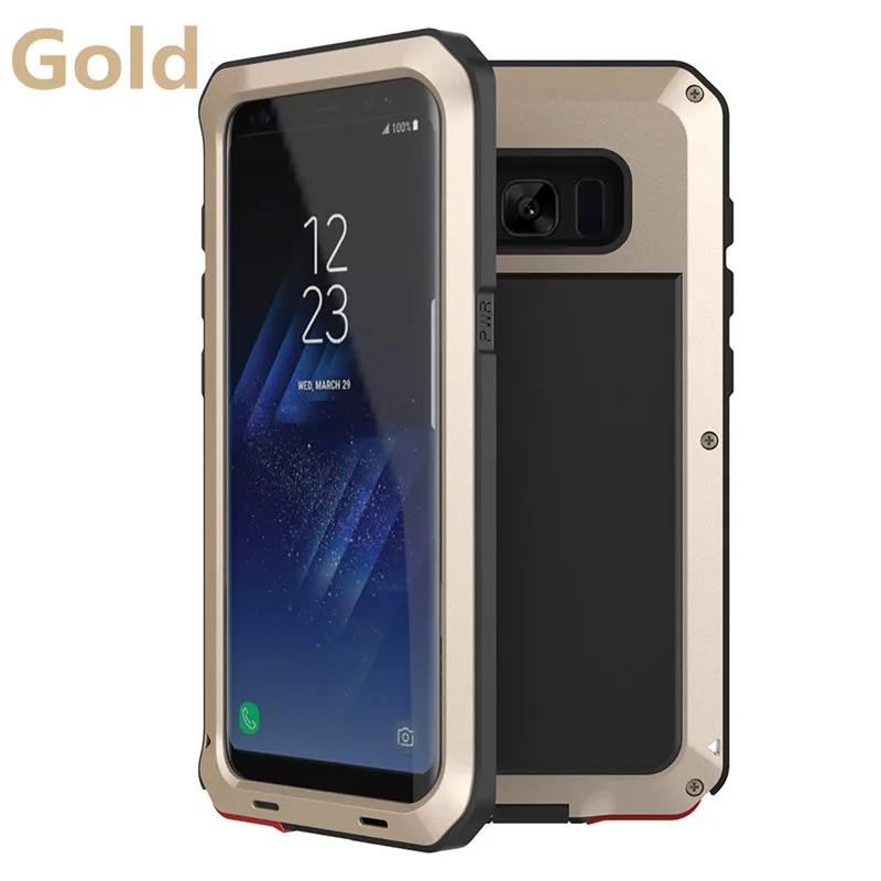 Luxury Doom Armor Metal Heavy Duty Protection Case for Samsung Galaxy S7 S8 S9 S10 S20 Plus Note 9 10 Plus Edge Shockproof Cover