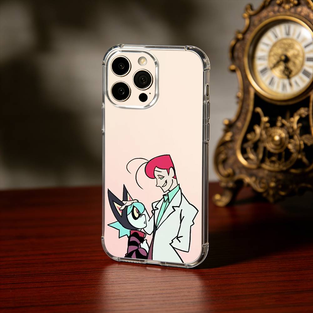 Y2K P-Psycho C-Cuties Phone Case For iPhone17,16,15,14,13Pro Max,us,Soft Silicone Transparent Cover