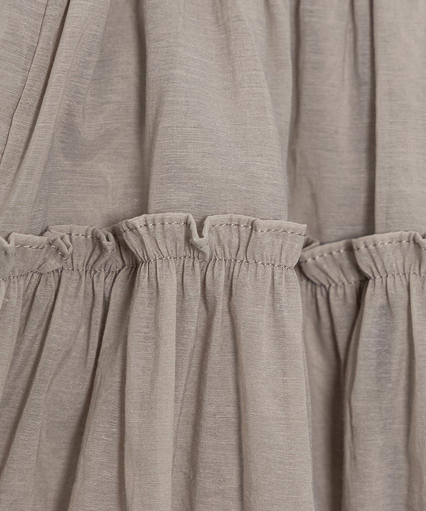 Eilubeu Shirred Tiered Skirt Aasgsk107B