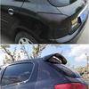 For 2013--2018 Peugeot 206 Hatchback Rear Roof Spoiler Trunk Lid Wings ABS Plastic Black Carbon Car Exterior Tuning Accessories