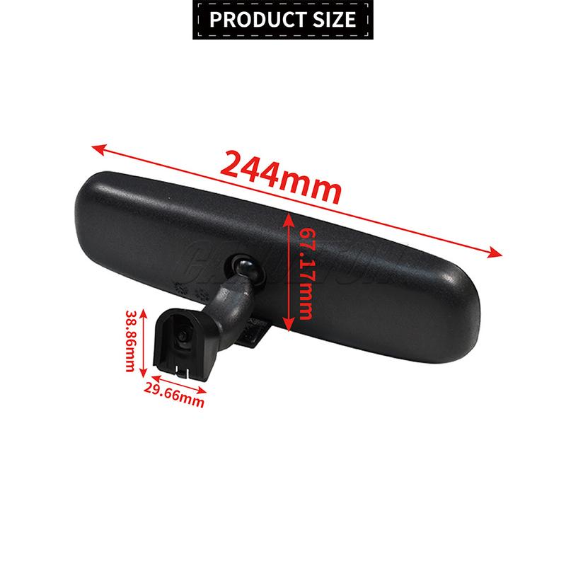 DG8069220A New Car Front Inner Interior Rearview Mirror For Mazda 2 3 Axela BL DE 2007-2014 Easy Installation Car Accessories