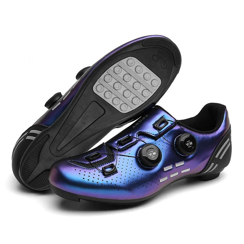 New Men's Cycling Shoes Unisex Road Cycling Sneakers Nonslip Mountain Bike Shoes Racing Outdoor Women's Sapatilha Ciclismo Mtb