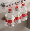 No-Drill Suction Cup Towel Rack: Wall-Mounted Bathroom Organizer with Single/Double Bars.