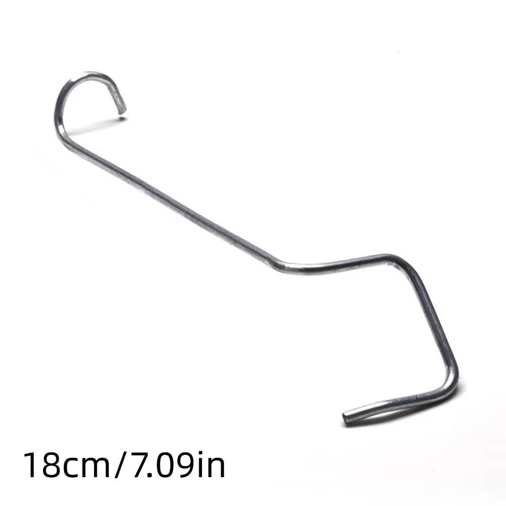 

10Pcs with Protective Sleeve Metal Limb Spreaders High-Strength Branch Bending Clips Fruit Tree 18cm/7.09in Style A