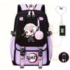 Demon slayer ghost extermination column student schoolbag junior high school student primary school student middle school student backpack