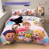 Family Celebration Balloons Print 3Pcs Bedding Setduvet Cover With 2 Bedropillowcase Home Birthday Gift