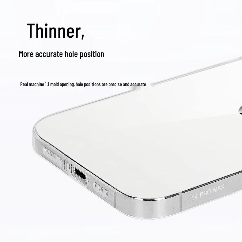 Bayer Ultra-Thin Soft Shell Case for iPhone 16 Pro Max with Precision Metal Button Cutouts