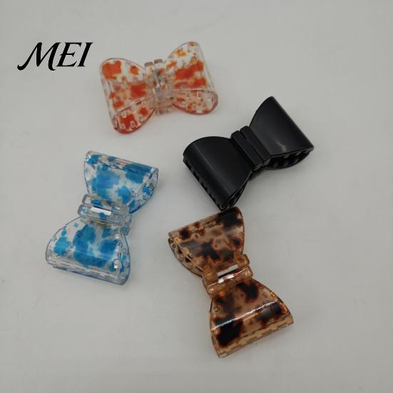 Daily Commute Hair Clip Magnetic Clip, Transparent Anti-Slip Tooth Design Half-tied Pin, Accessory for Medium Long Tortoise Shell