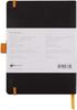 Rhodia Notebook Rhodiarama Meeting Book, A5, 160 Pages, with Pen Holder and Band, Black, Cf117782