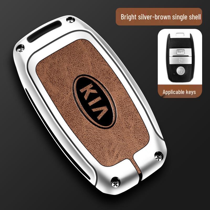 Kia Key Cover Fit for KX3, Arro, K3, Sportage, K5, KX5, KX-Cross, Yipao Model - Protective Buckle Included