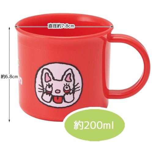 Skater Nontan Antibacterial Cup, 200ml, Dishwasher Safe, Made in Japan, KE4AAG-A