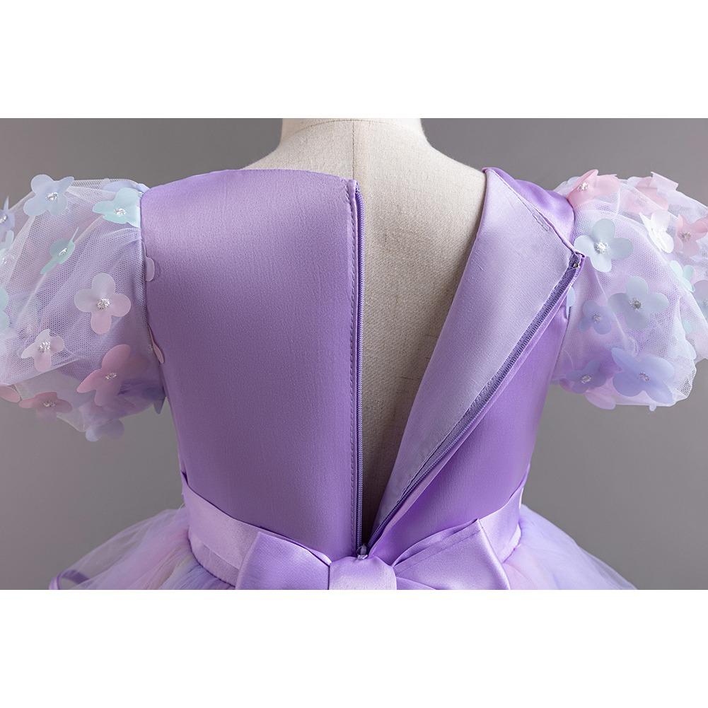 Children's Puffy Gown Dress Rainbow Mesh Tailored Cake Dress Girl's Performance Princess Dress 926 Little Girl's Favourite Dress Dresses