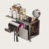 Adhesive Wall-Mounted Hair Dryer Holder