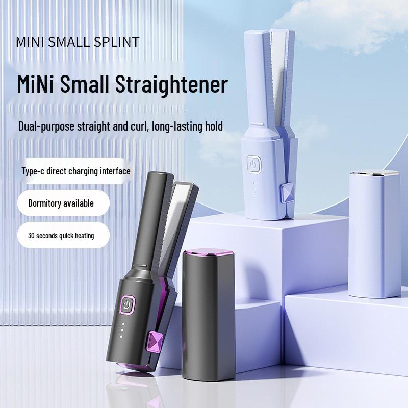 Portable Mini USB Straightener & Curling Iron