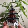 1pc Mini Tower Chinese Ancient Architecture Landscaping Desktop Decoration Models of Micro-landscaping Aquascape Fish Tank