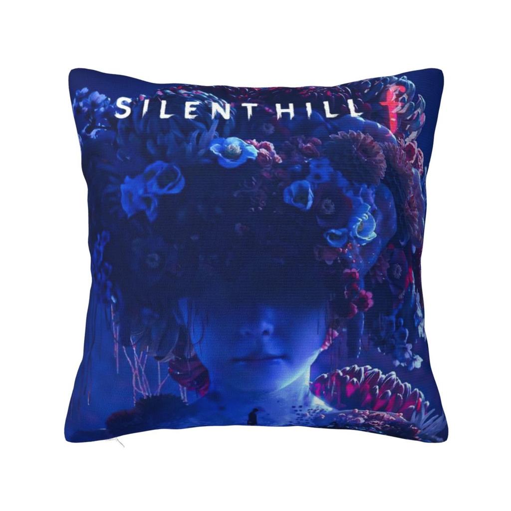 Silent Hill F Video Game Horror Halloween Pillowcase Merch Soft Cushion Cover Pillow Covers Seater Decor Zipper Multi Size