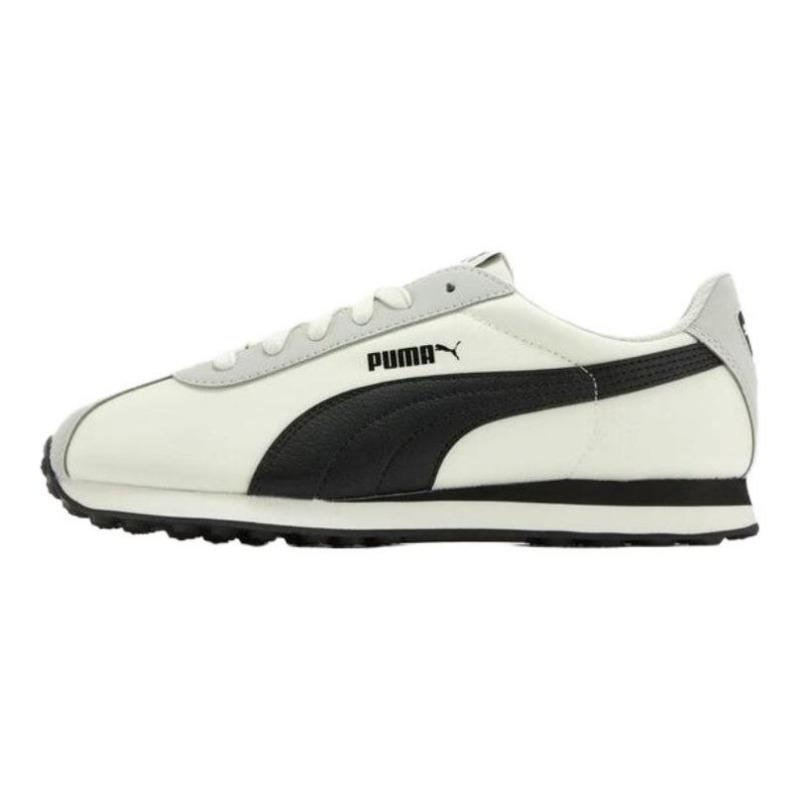 PUMA Turin NL Unisex Low Top Daily Casual Shoes Comfort Versatile Wear-resistant Off White Black 362167-19 37