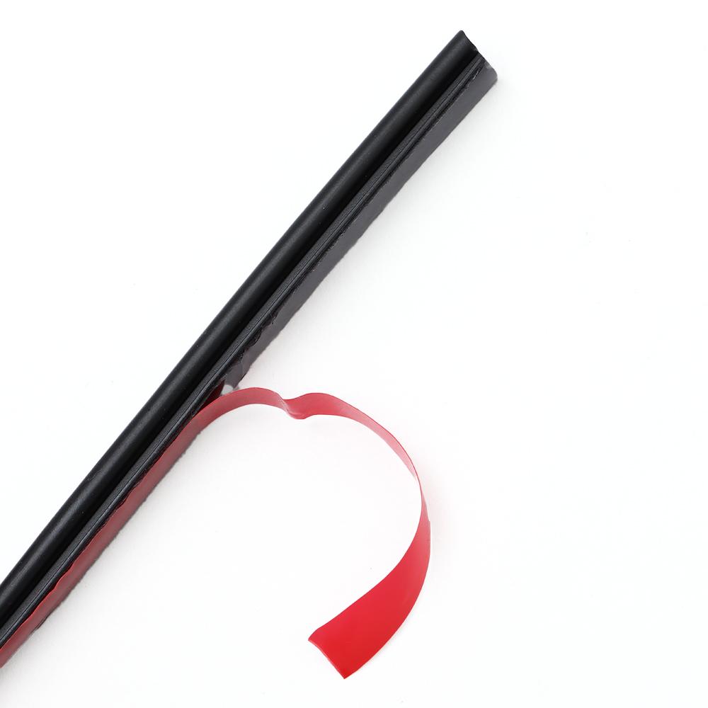 6m Door Weather Stripping Black Sound Insulation Windproof Door Seal Strip  Doors and Windows