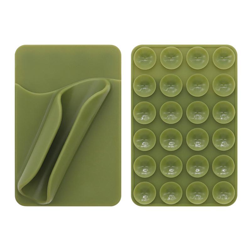 Mobile Phone Case Lipstick Storage Lip Glaze Mobile Phone Holder Card Portable Lipstick Lip Glaze Holder Paste Storage