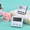 Kitchen Accessory LCD Digital Display Stopwatch With Flashing Light Kitchen Timer Alarm Clock