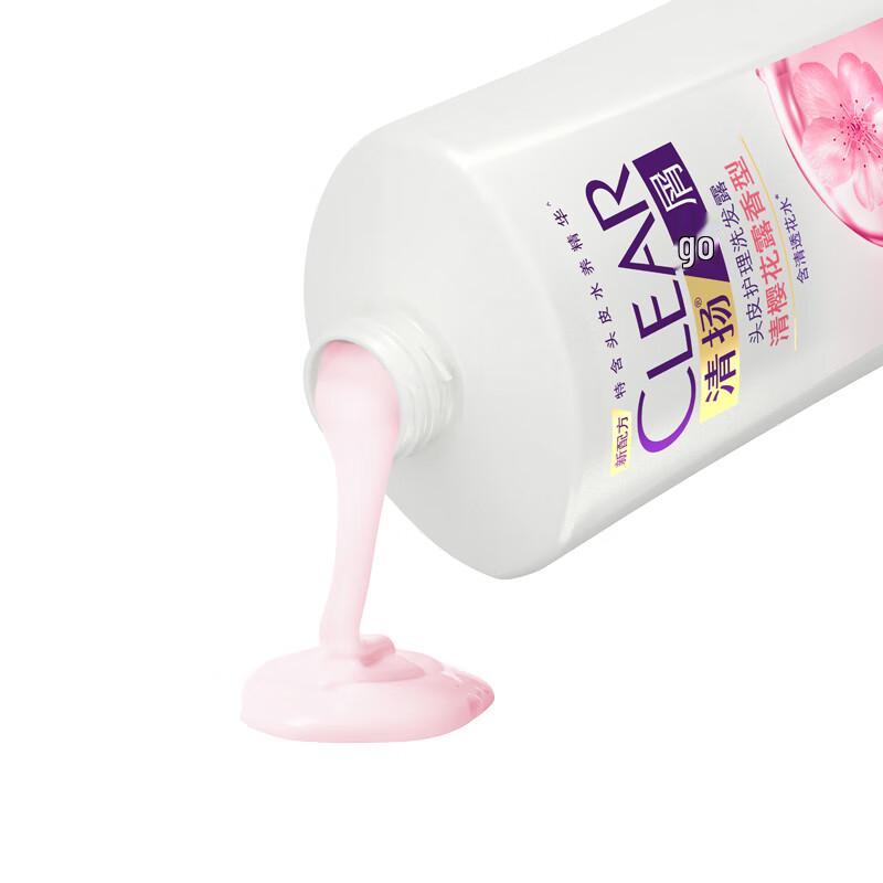 Clear Anti-Dandruff Cherry Blossom Shampoo